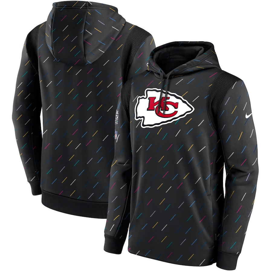 Women NFL Kansas City Chiefs 2025 Nike black hoodie->women nfl jersey->Women Jersey